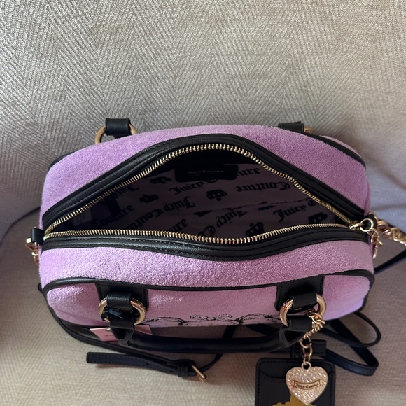 Rachel Zoe Glossy Black Clutch with Crystal Accents - Picture 16 of 16